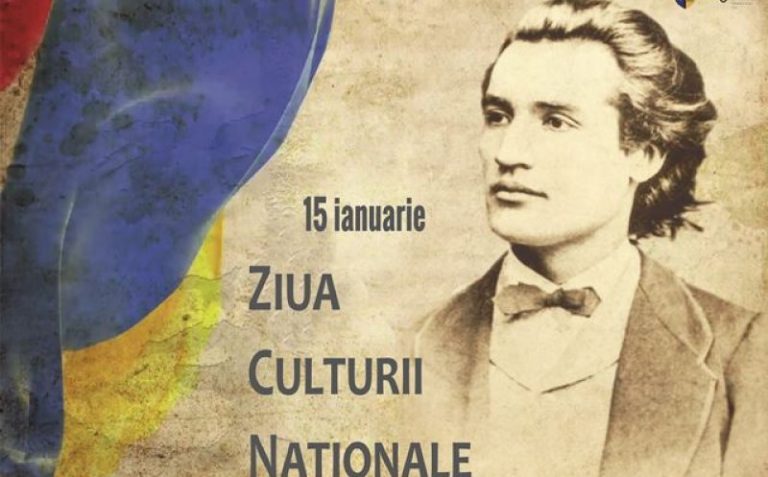 15 ianuarie, ziua lui Mihai Eminescu și Ziua Culturii Naționale, 172 de ani de la nașterea poetului