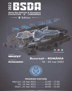 STS, prima participare la „Black Sea Defence & Aerospace” 2022