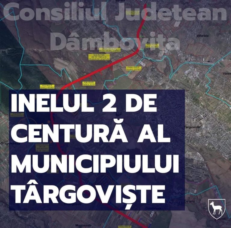 CJ Dâmbovița a semnat contractul pentru elaborarea studiului de fezabilitate pentru Inelul 2 de Centură al municipiului Târgoviște