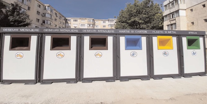 Târgoviște: Proiect pentru amenajarea a 100 de platforme digitalizate de colectare a deșeurilor menajere