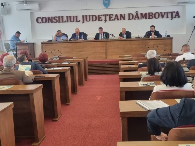 Ședința ordinară a Colegiului Prefectural al județului Dâmbovița