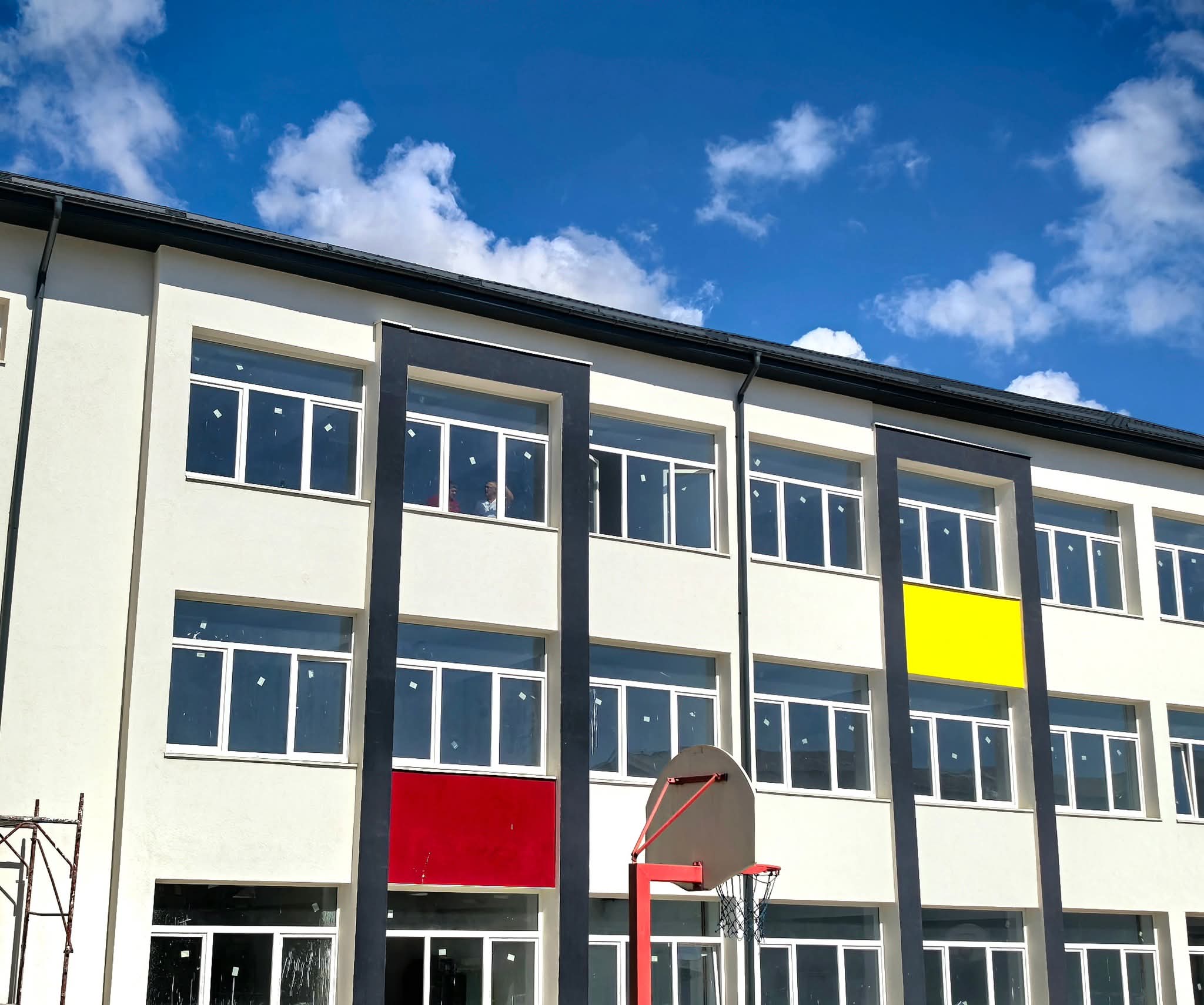 Școala Gimnazială „Grigore Alexandrescu” din Târgoviște, aproape de finalul reabilitării