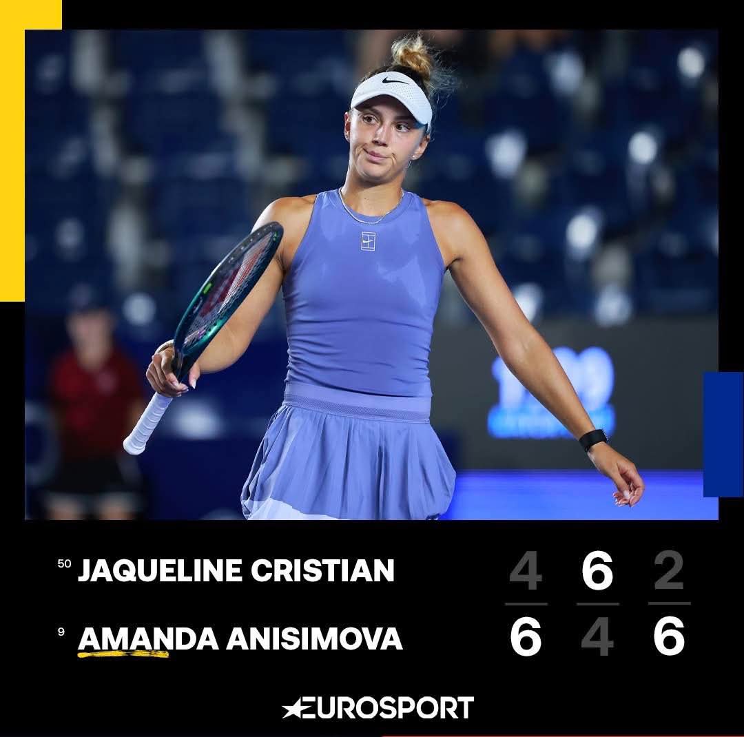 Jaqueline Cristian, cel mai bun rezultat la US Open: Turul 3 după un meci spectaculos cu Anisimova