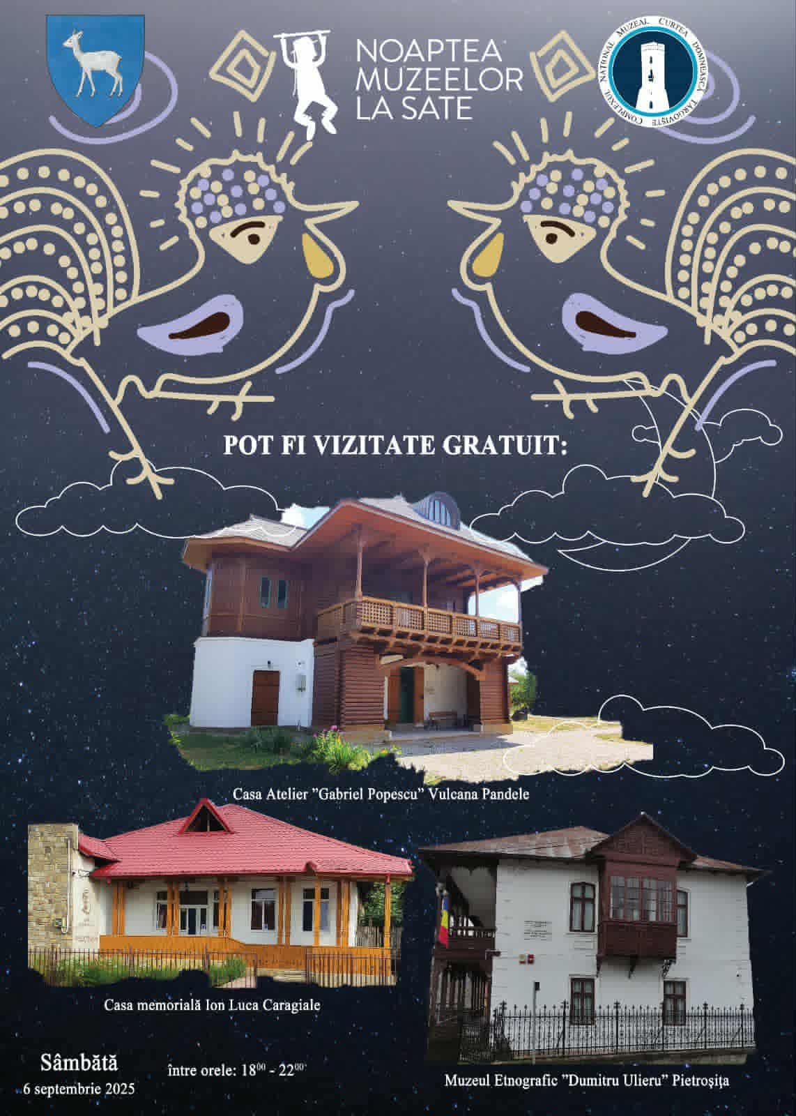 „Noaptea Muzeelor la Sate” – o plimbare culturală nocturnă prin patrimoniul județului Dâmbovița 