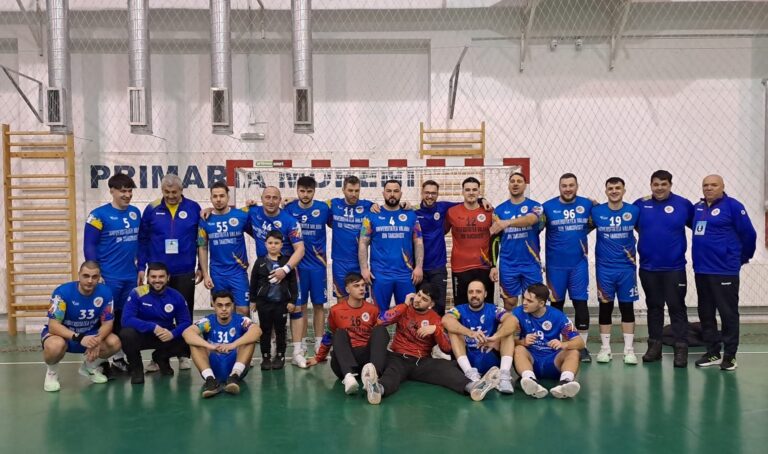 CSU Târgoviște a început Play-out-ul Diviziei A Handbal Masculin cu o victorie spectaculoasă