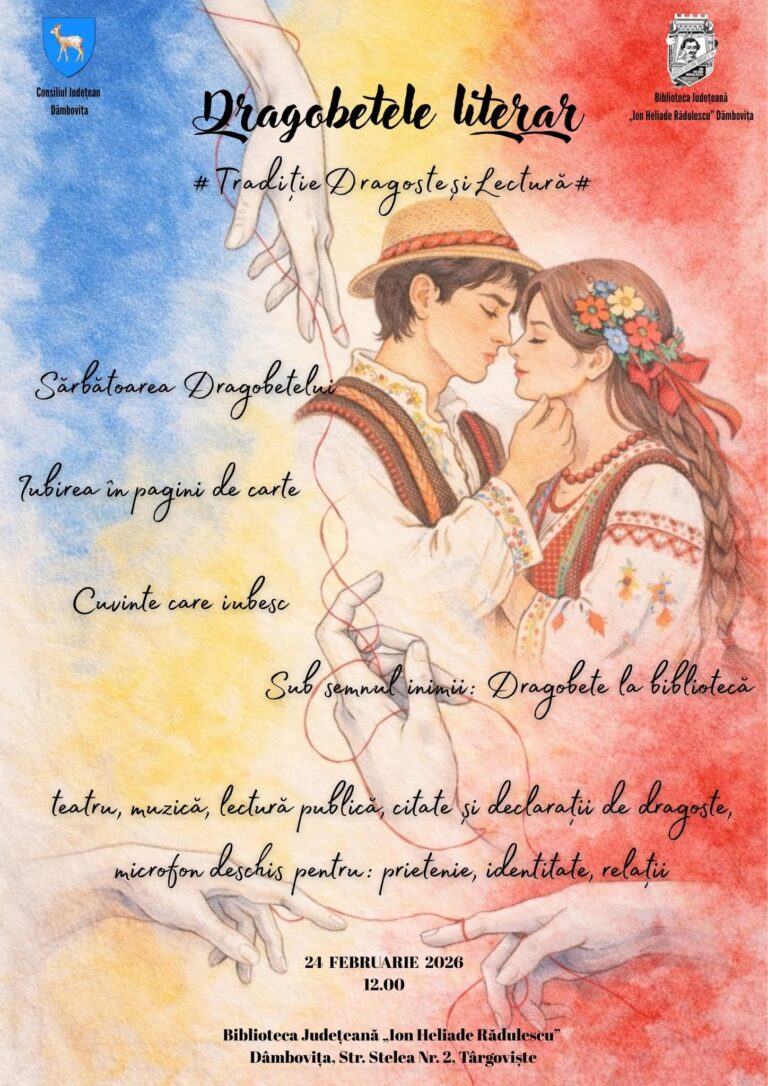 Dragobete la Biblioteca Județeană Dâmbovița