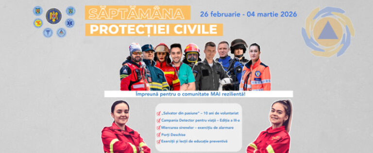 Activități desfășurate în județul Dâmbovița cu prilejul Săptămânii Protecției Civile