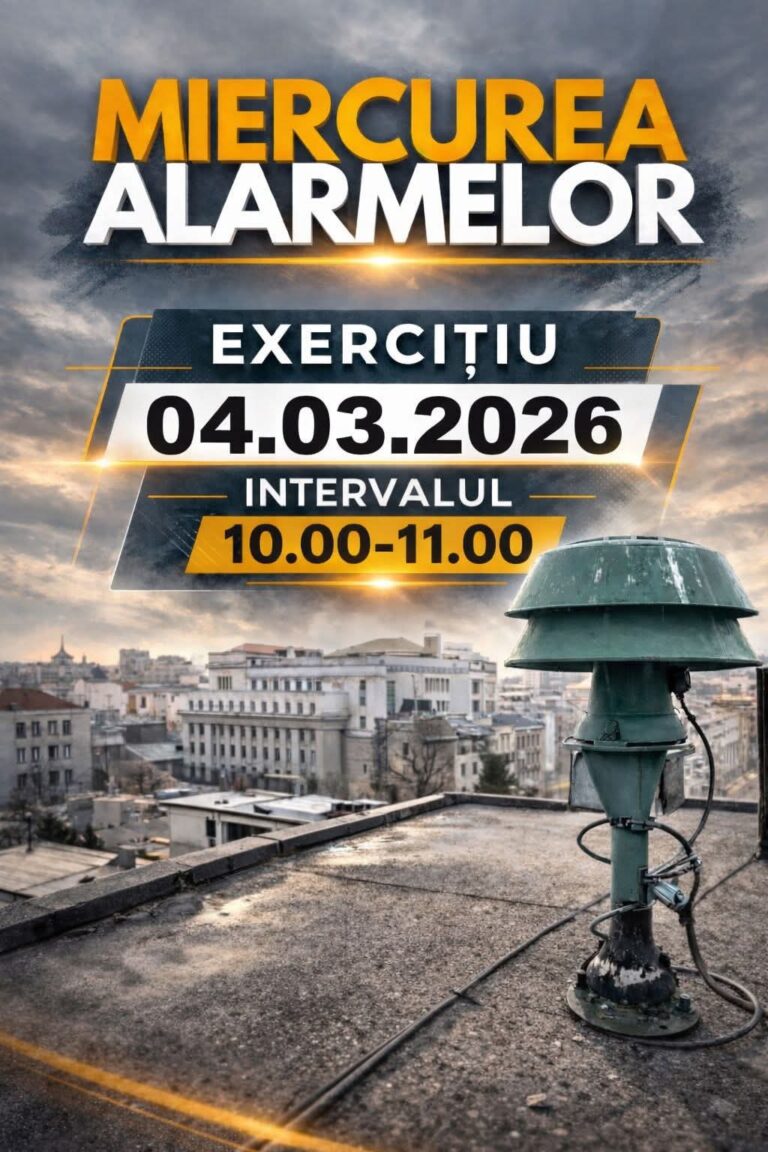 „Miercurea Alarmelor” 2026 în Dâmbovița